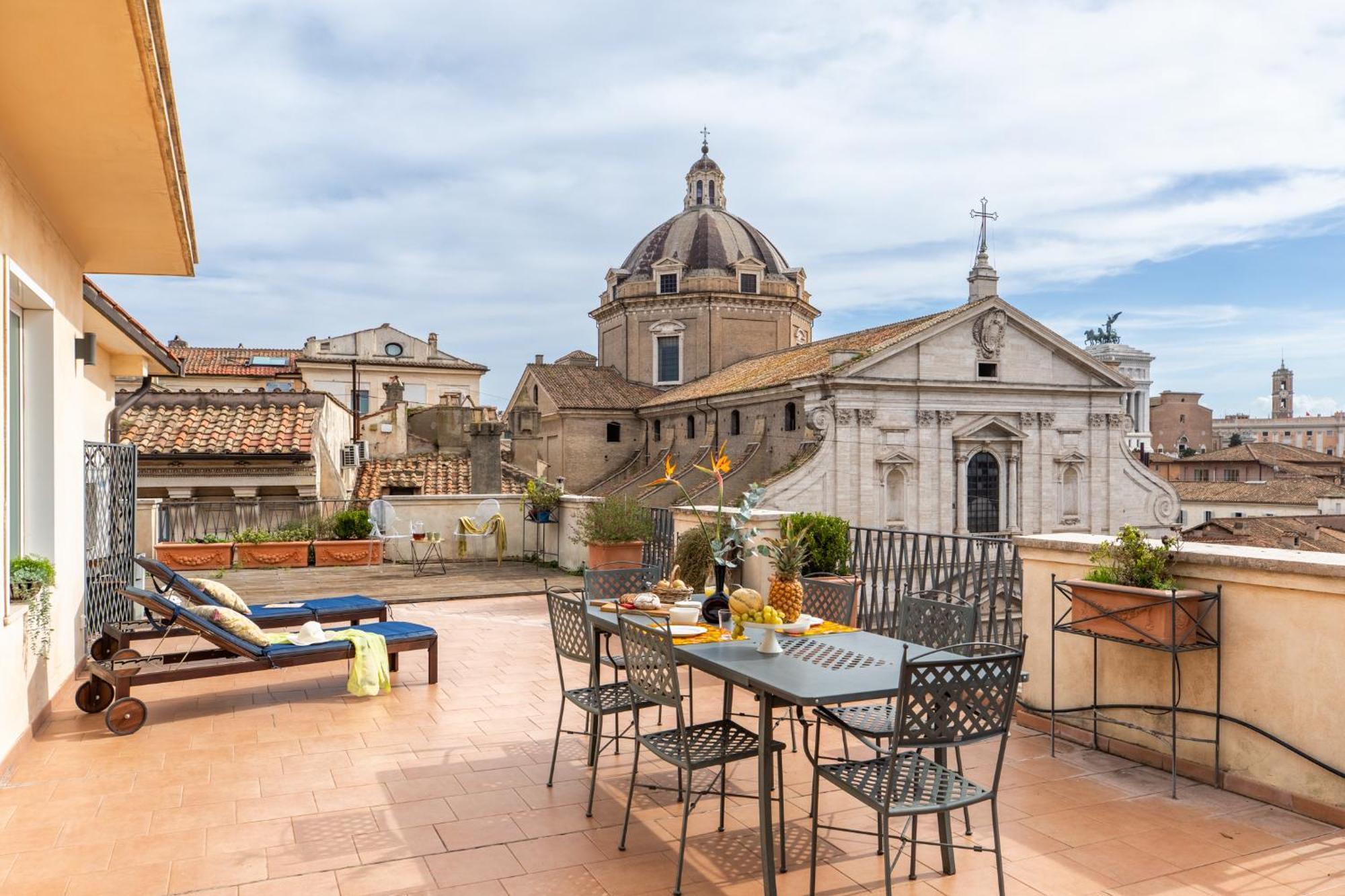 Apartamento Penthouse Rome Capitol Exterior foto