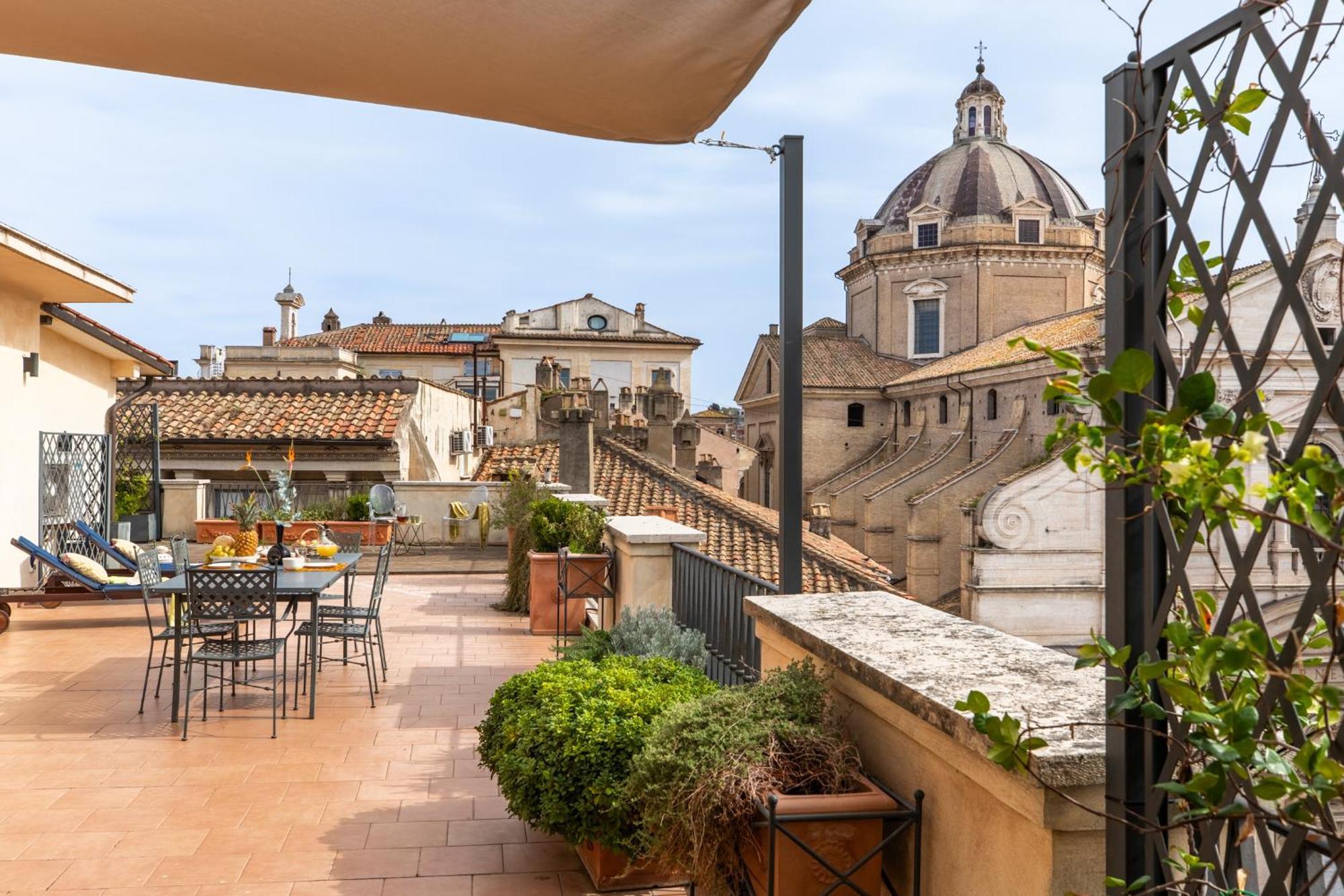 Apartamento Penthouse Rome Capitol Exterior foto