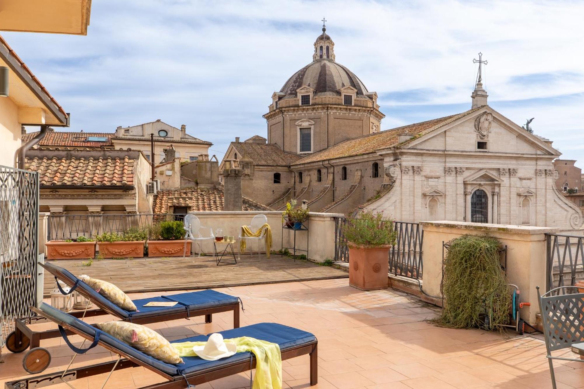 Apartamento Penthouse Rome Capitol Exterior foto