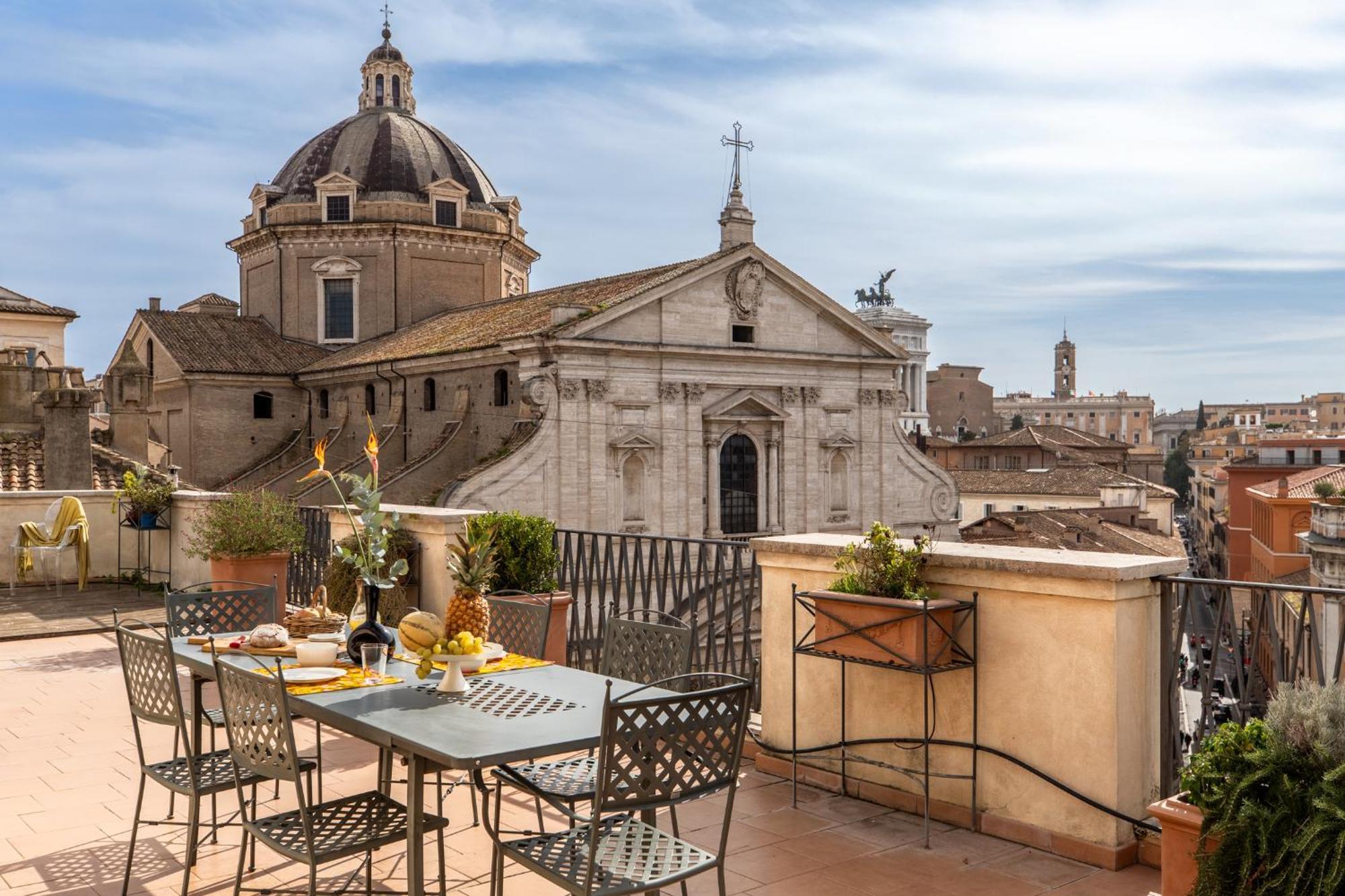 Apartamento Penthouse Rome Capitol Exterior foto