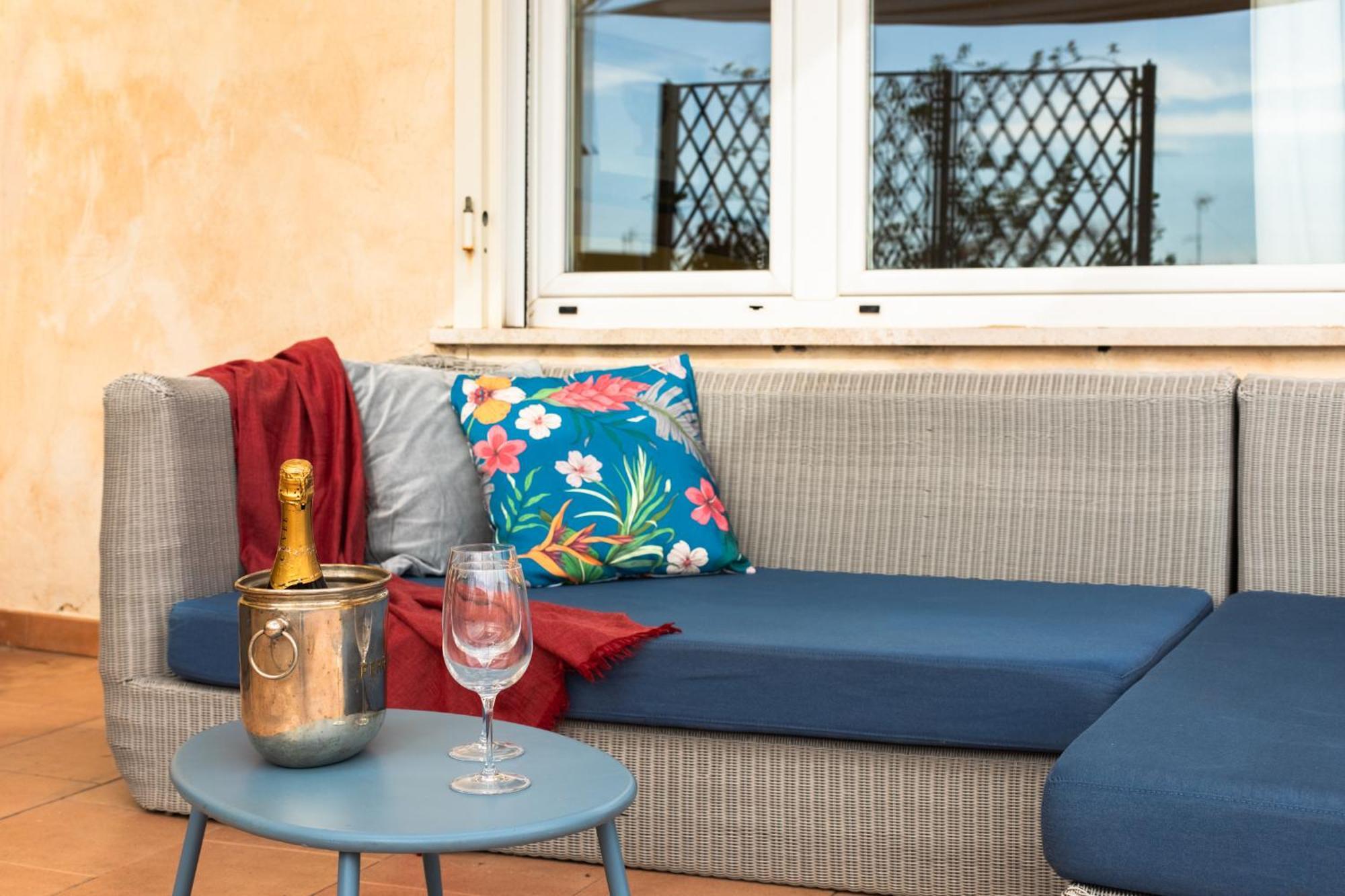 Apartamento Penthouse Rome Capitol Exterior foto