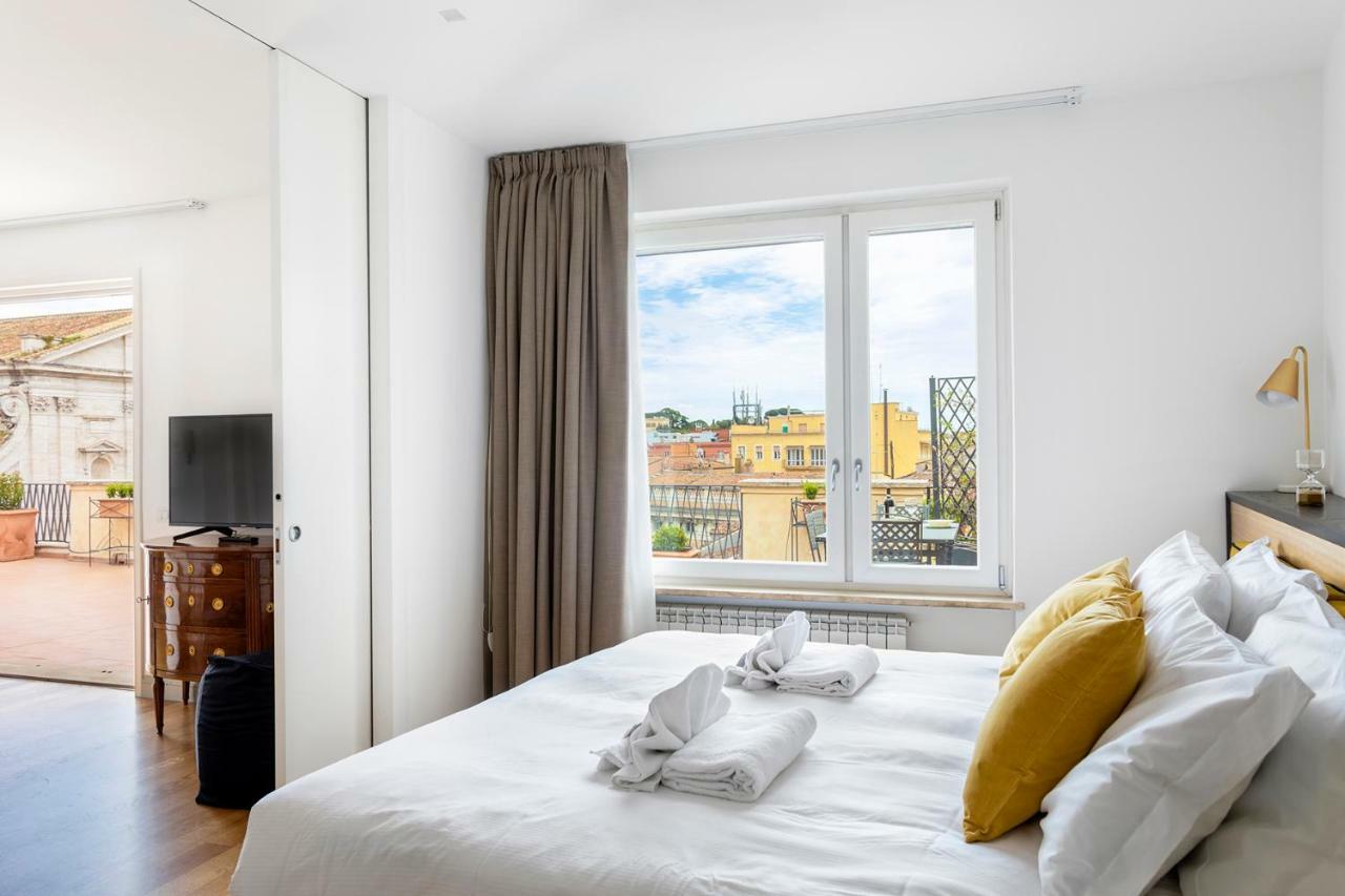 Apartamento Penthouse Rome Capitol Exterior foto